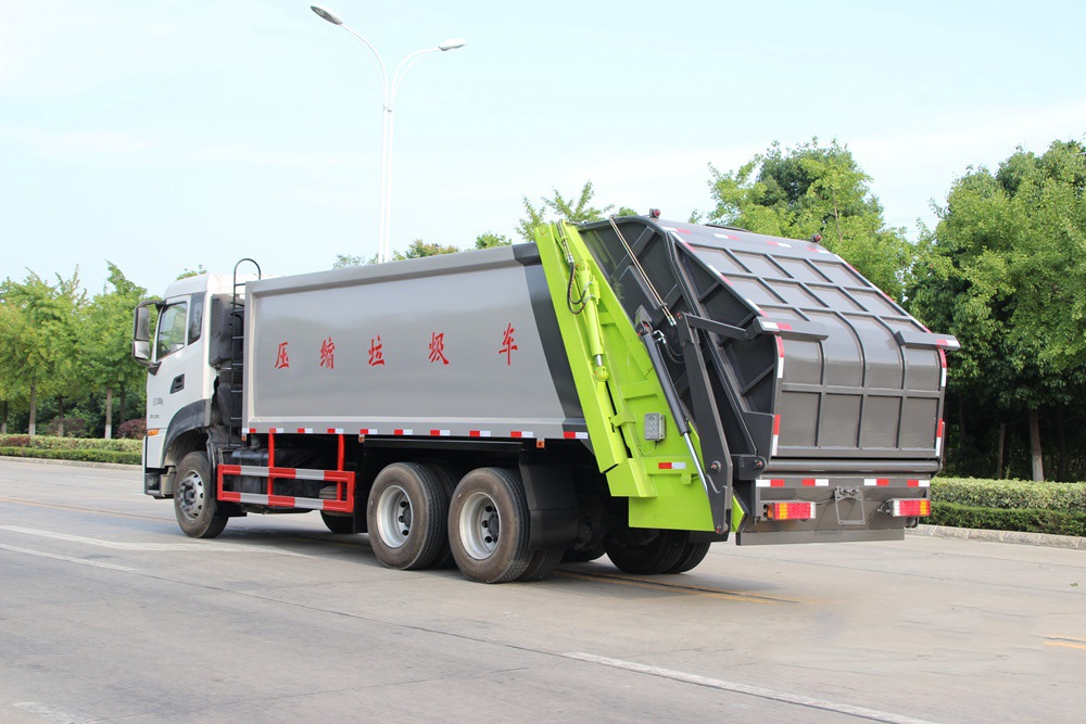 東風(fēng)天龍后雙橋18方壓縮垃圾車